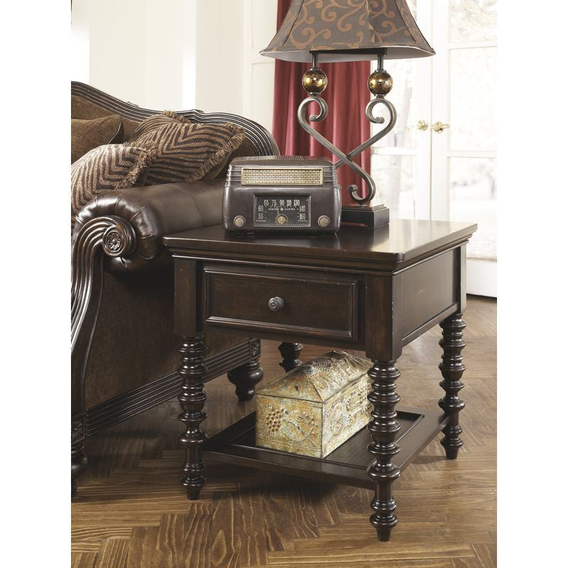 Key Town Rectangular End Table