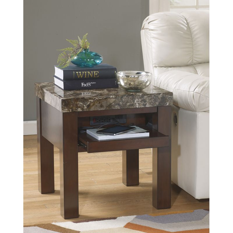 Kraleene Square End Table by Furniture and Things