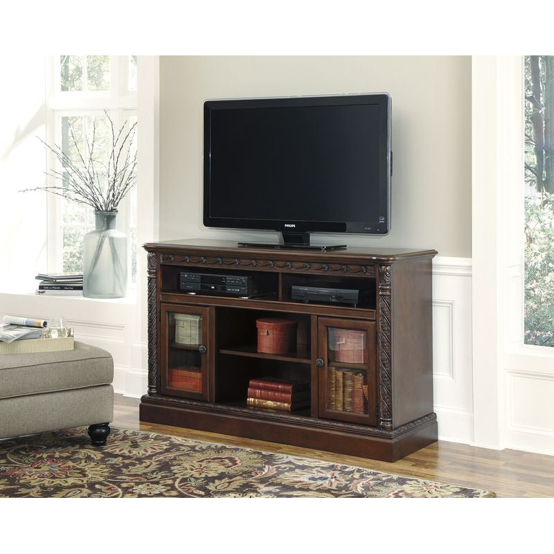 North Shore LG TV Stand w/Fireplace Option