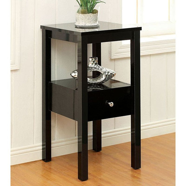 Cortz V Black Side Table