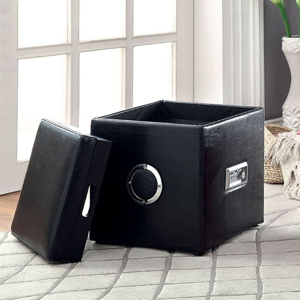 Armoni Black Ottoman