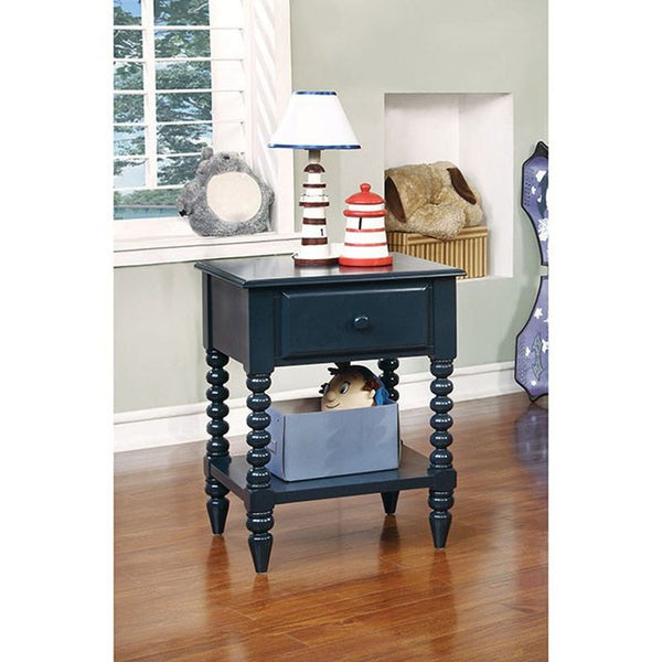 Lindsey Blue Night Stand