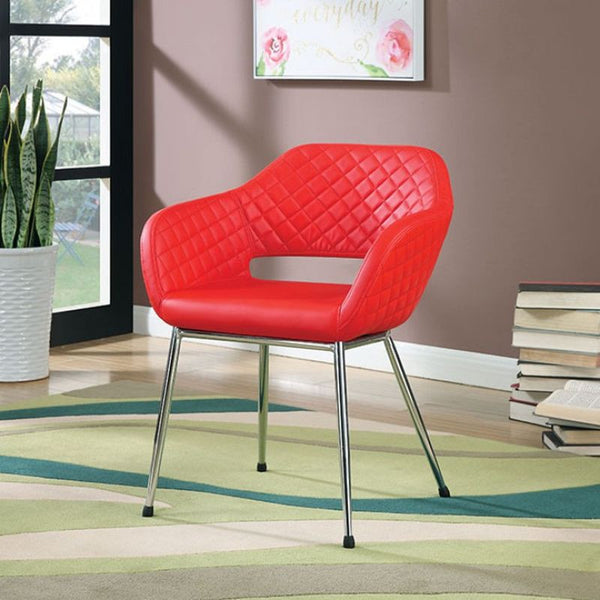 Tasha Red Accent Chair