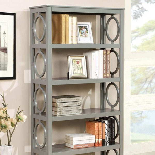 Zoey Display Shelf, Gray