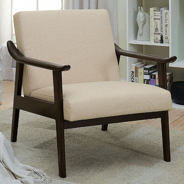 Deidre Accent Chair, Beige