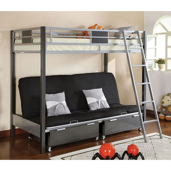Cletis Twin/Futon Base Bunk Bed