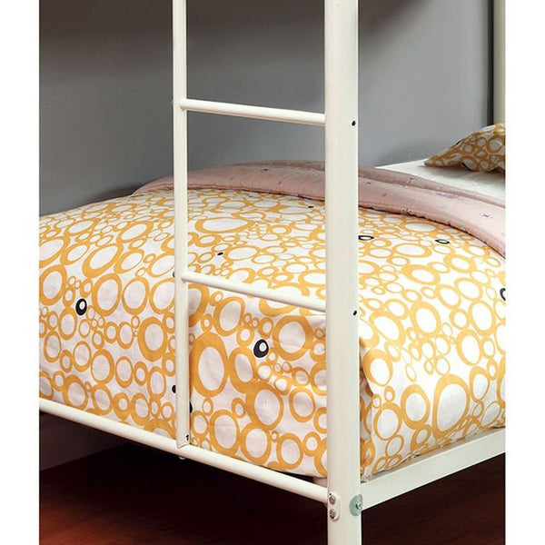 Rainbow White Bunk Bed