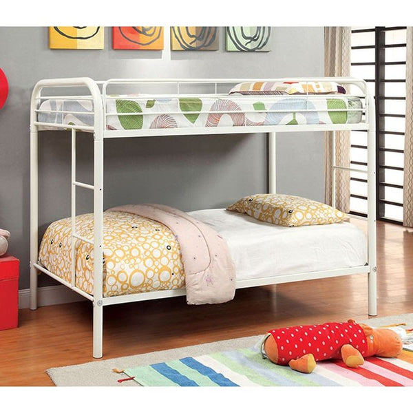 Rainbow White Bunk Bed