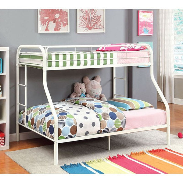 Rainbow White Bunk Bed