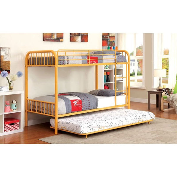 Rainbow Orange Twin/Twin Bunk Bed