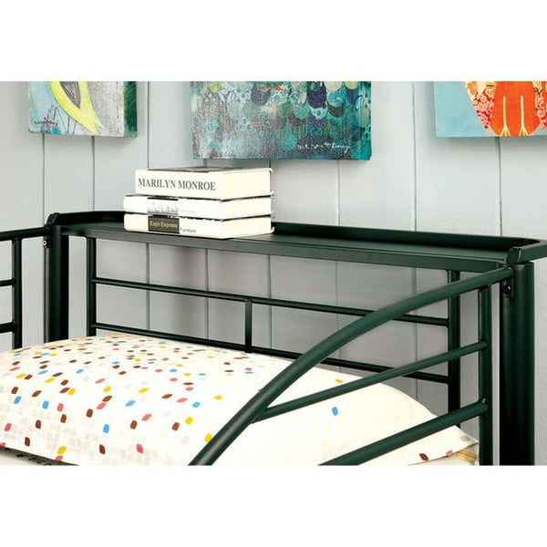 Explorer Dark Green Twin/Twin Bunk Bed