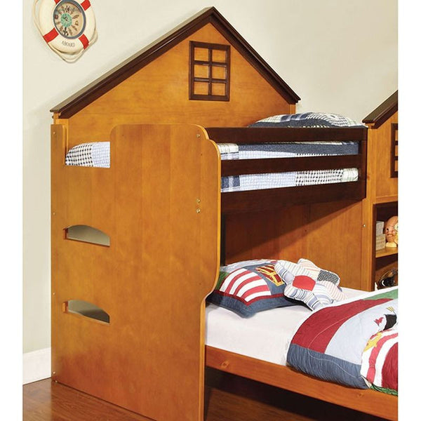 Citadel Oak/Walnut Bunk Bed