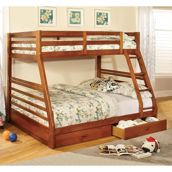California III Oak Bunk Bed