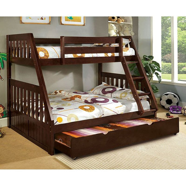 Canberra Dark Walnut Bunk Bed