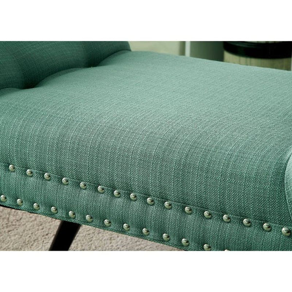 Wesby Blue 35"L Bench