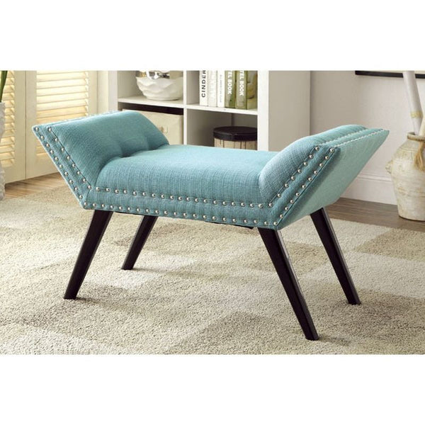 Wesby Blue 35"L Bench