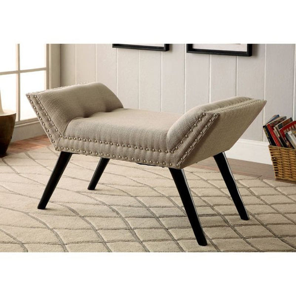 Wesby Ivory 35"L Bench
