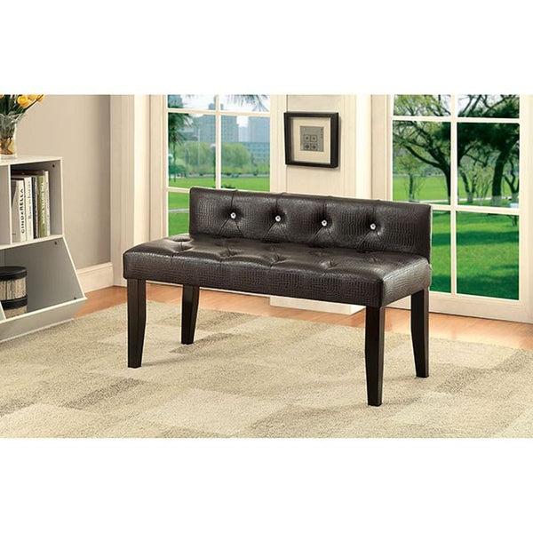Galen Dark Brown Small Bench