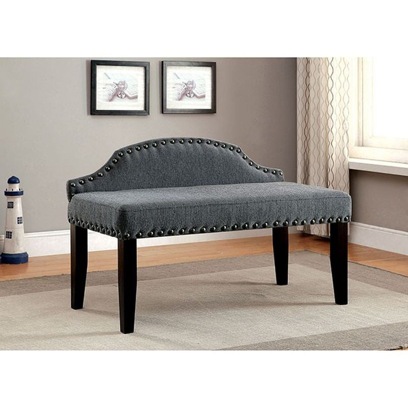 Hasselt Gray Small Bench