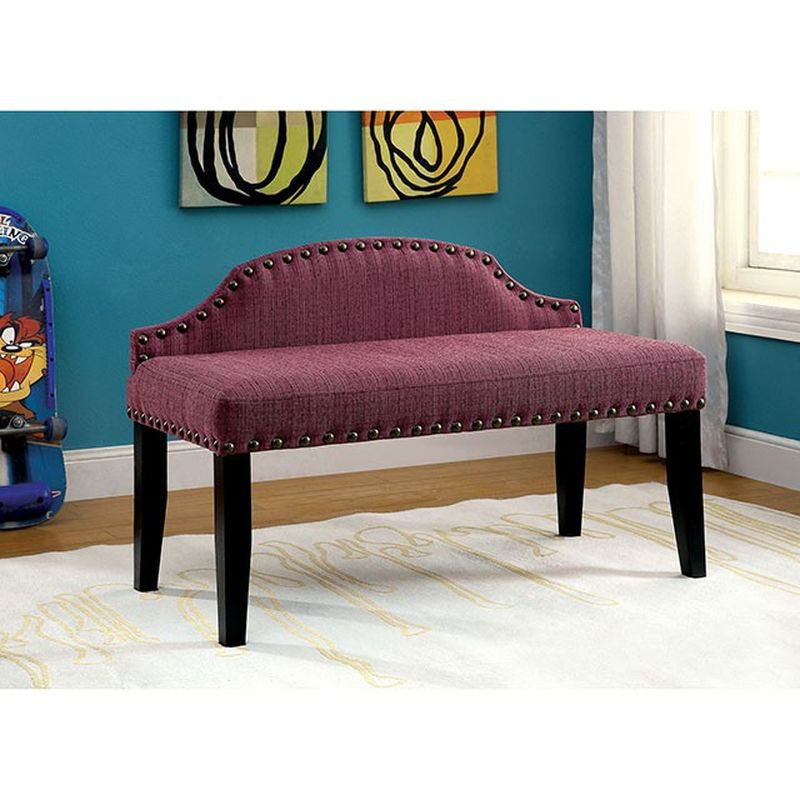 Hasselt Purple Small Bench