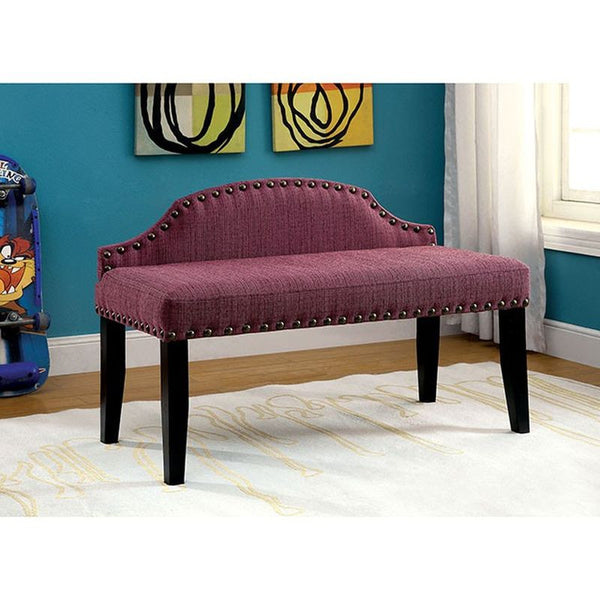 Hasselt Purple Small Bench