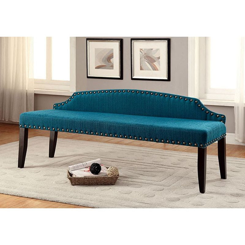 Hasselt Teal Large Bench