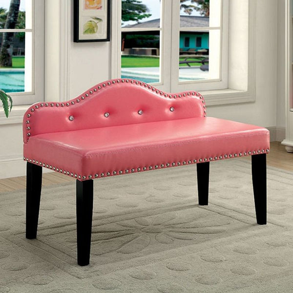 Gwenyth Black Small Bench