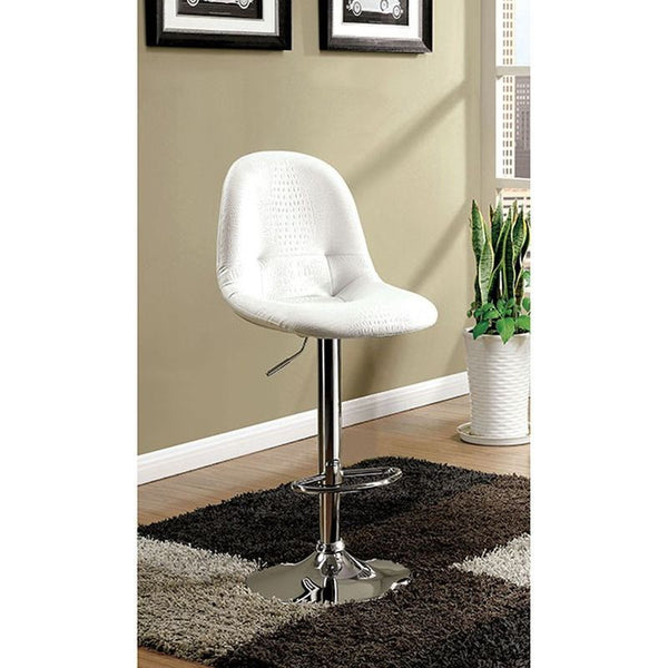 Shea White Bar Chair