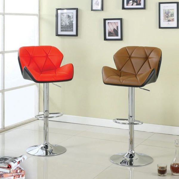 Laxis Red Bar Stool