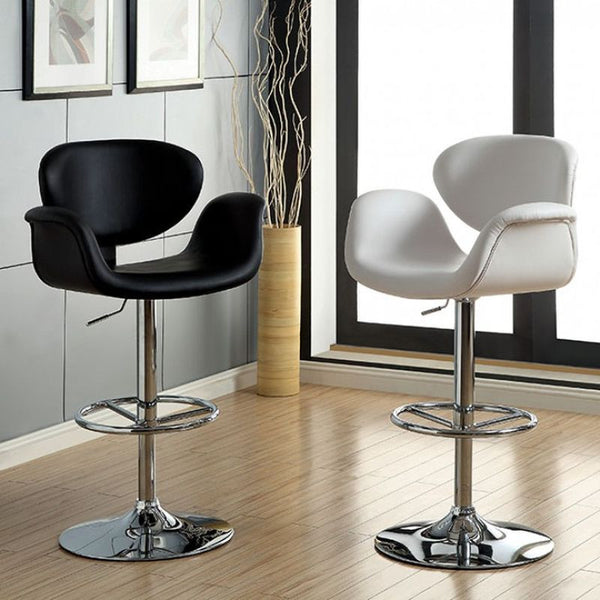 Alimos White Bar Stool