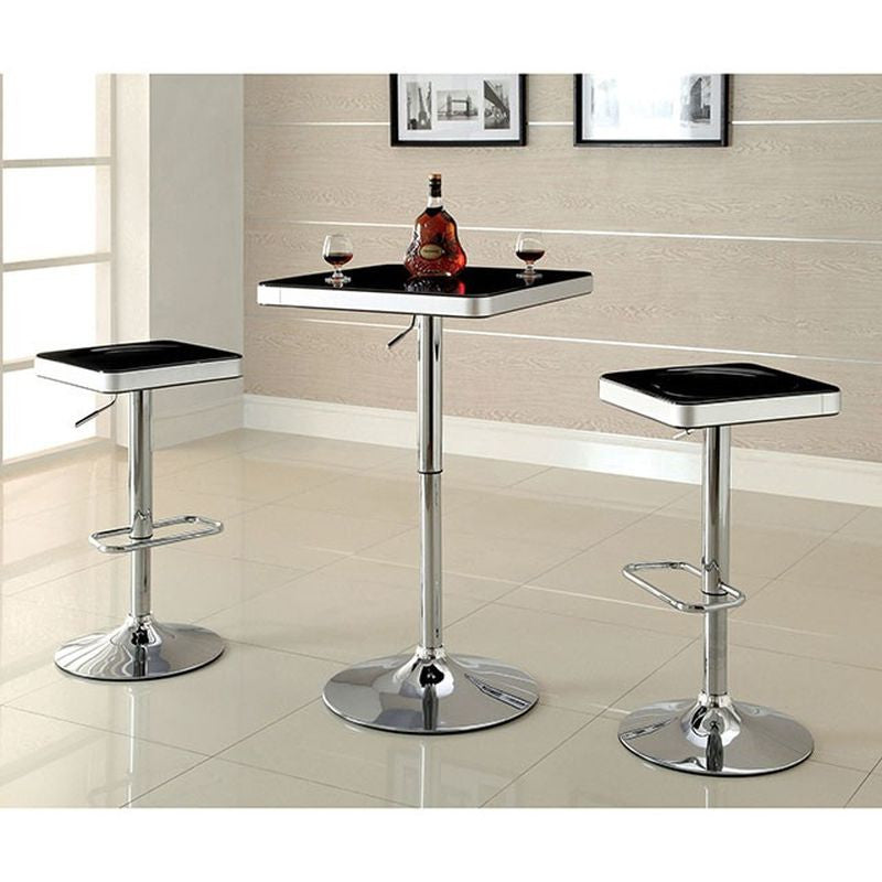 Veria Black Bar Stool