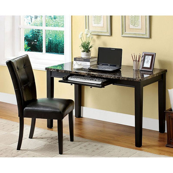 Rockfield Black Computer Desk by Furniture and Things