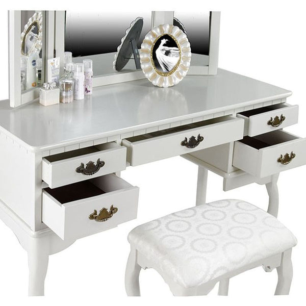 Ashland White Vanity Table