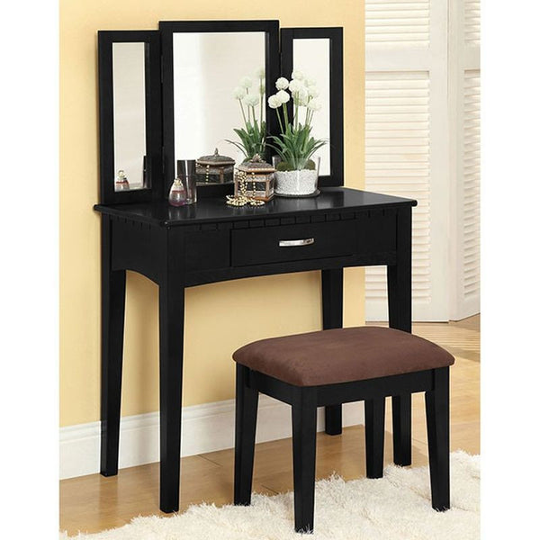 Potterville Black Vanity Table