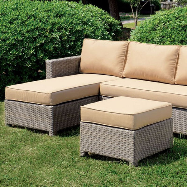 Sabina Patio Sectional w/ Ottoman