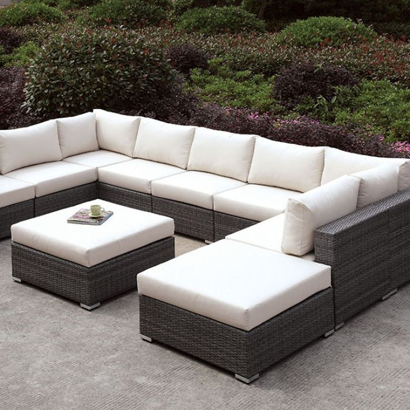 Somani U-Sectional + Ottoman
