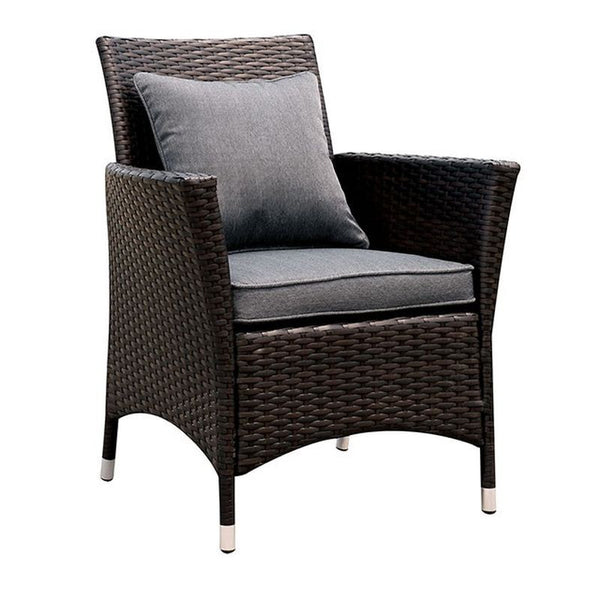 Leodore Gray Arm Chair