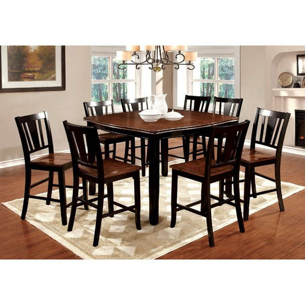 Dover II Black/Cherry Counter Ht. Table
