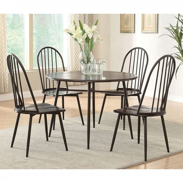 SABLE 5 Pc. Round Dining Table Set