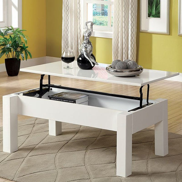 Lonia White Coffee Table