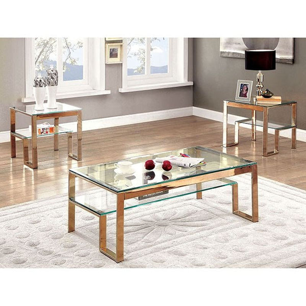 Nikita Champagne Coffee Table