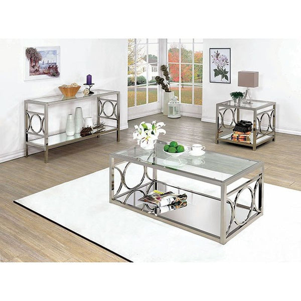 Rylee Chrome Sofa Table