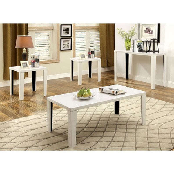 Leela White 3 Pc. Table Set