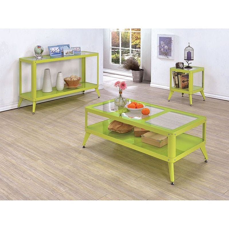 Vibber Apple Green Sofa Table
