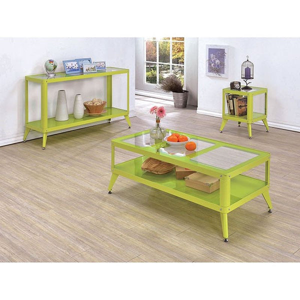Vibber Apple Green Sofa Table