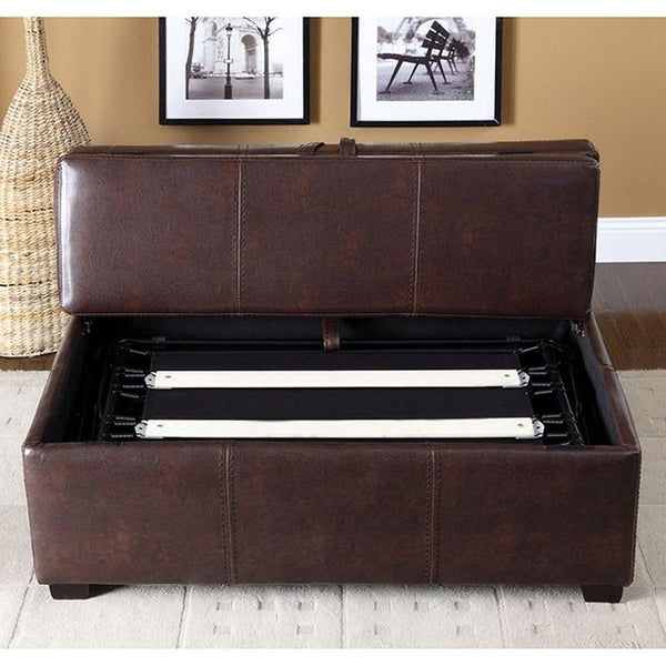 Appoline Brown Ottoman Sleeper