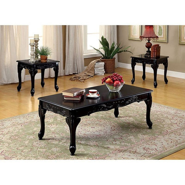 Cheshire Black 3 Pc. Table Set