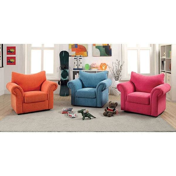 Irma Orange Kids Chair