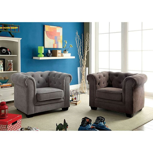 Harper Ash Brown Kids Chair