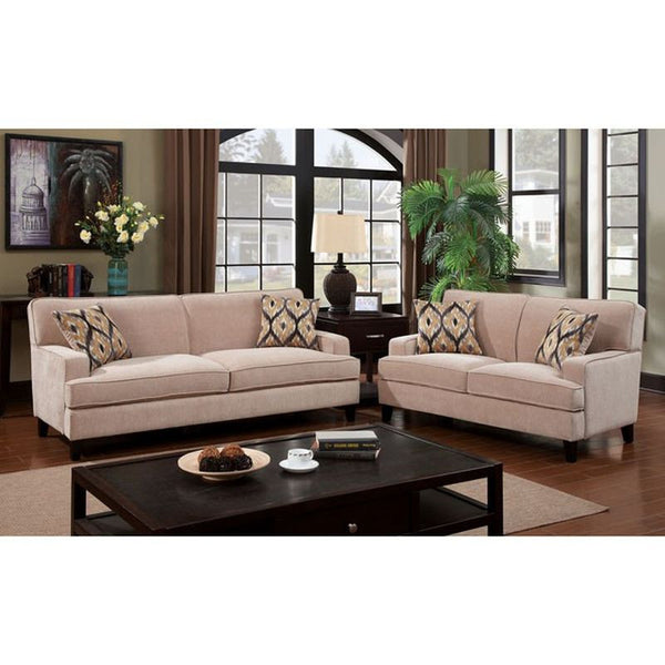 Francis Ivory Love Seat